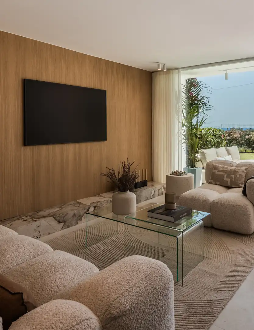 Living room of Ground floor for sale in Nueva Andalucía