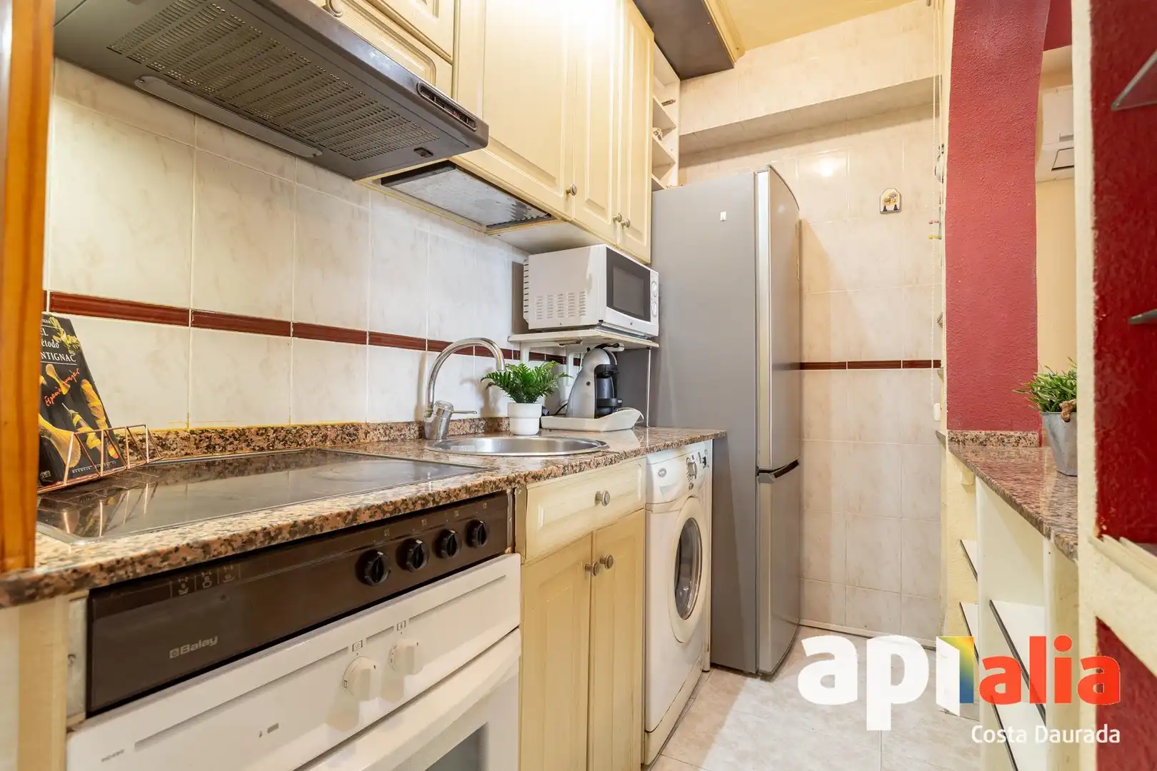 Kitchen of Apartments for sale in Salou  with Air Conditioner, Terrace and Furnished