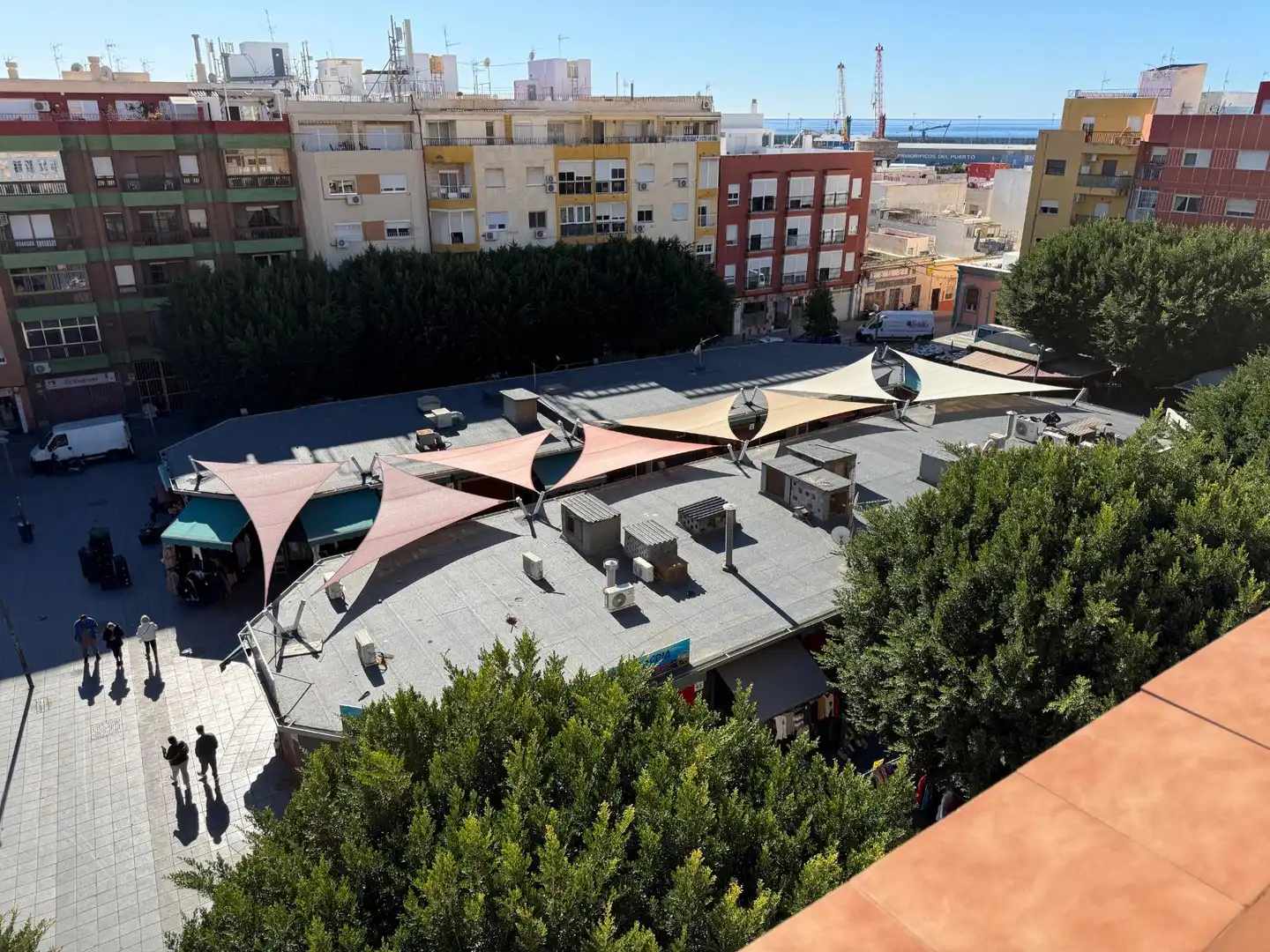 Terrasse von Dachboden zum Verkauf in Almería mit Terrasse