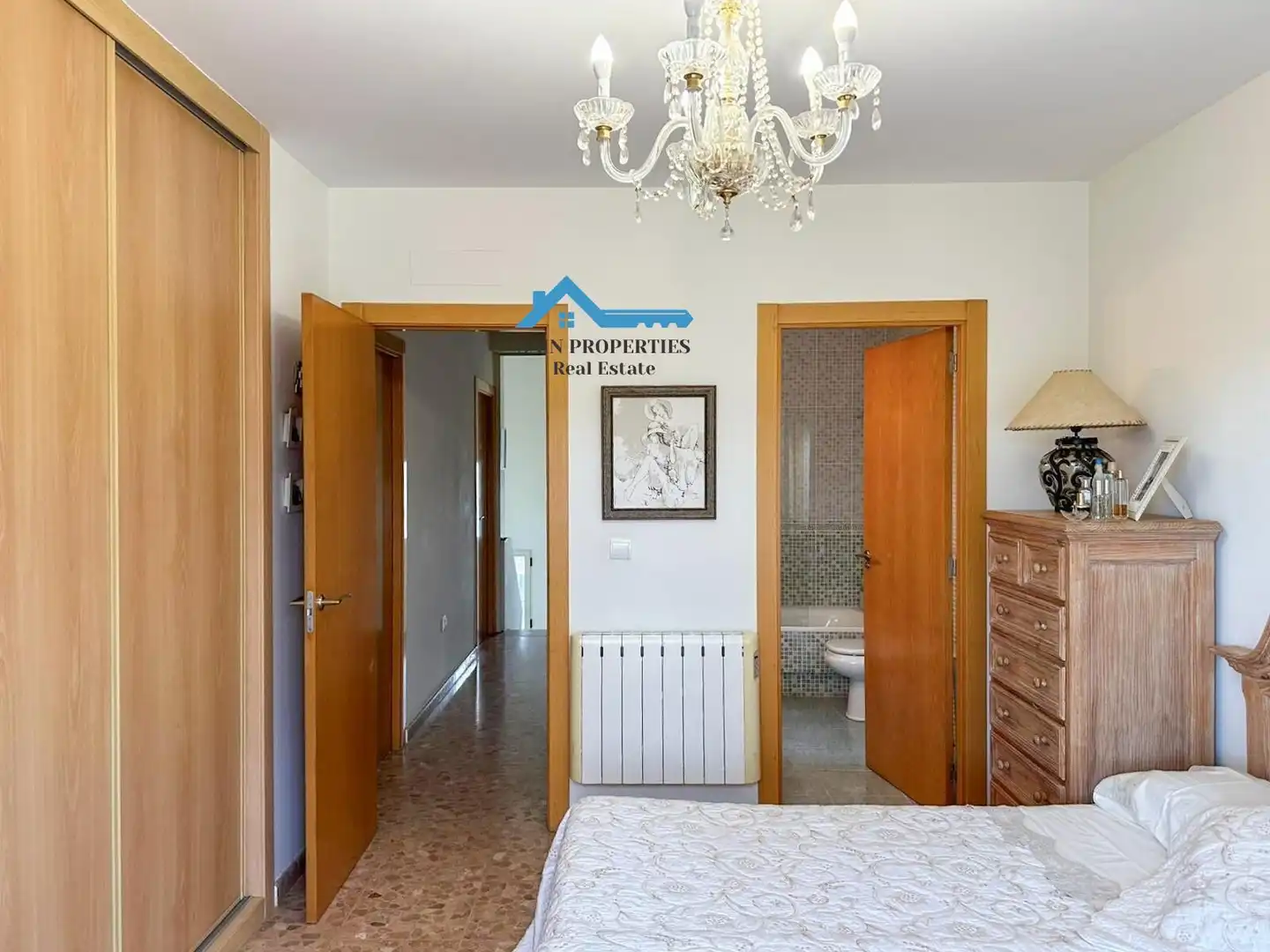 Bedroom of Detached homes for sale in L'Alfàs del Pi  with Air Conditioner, Private garden and Storage room