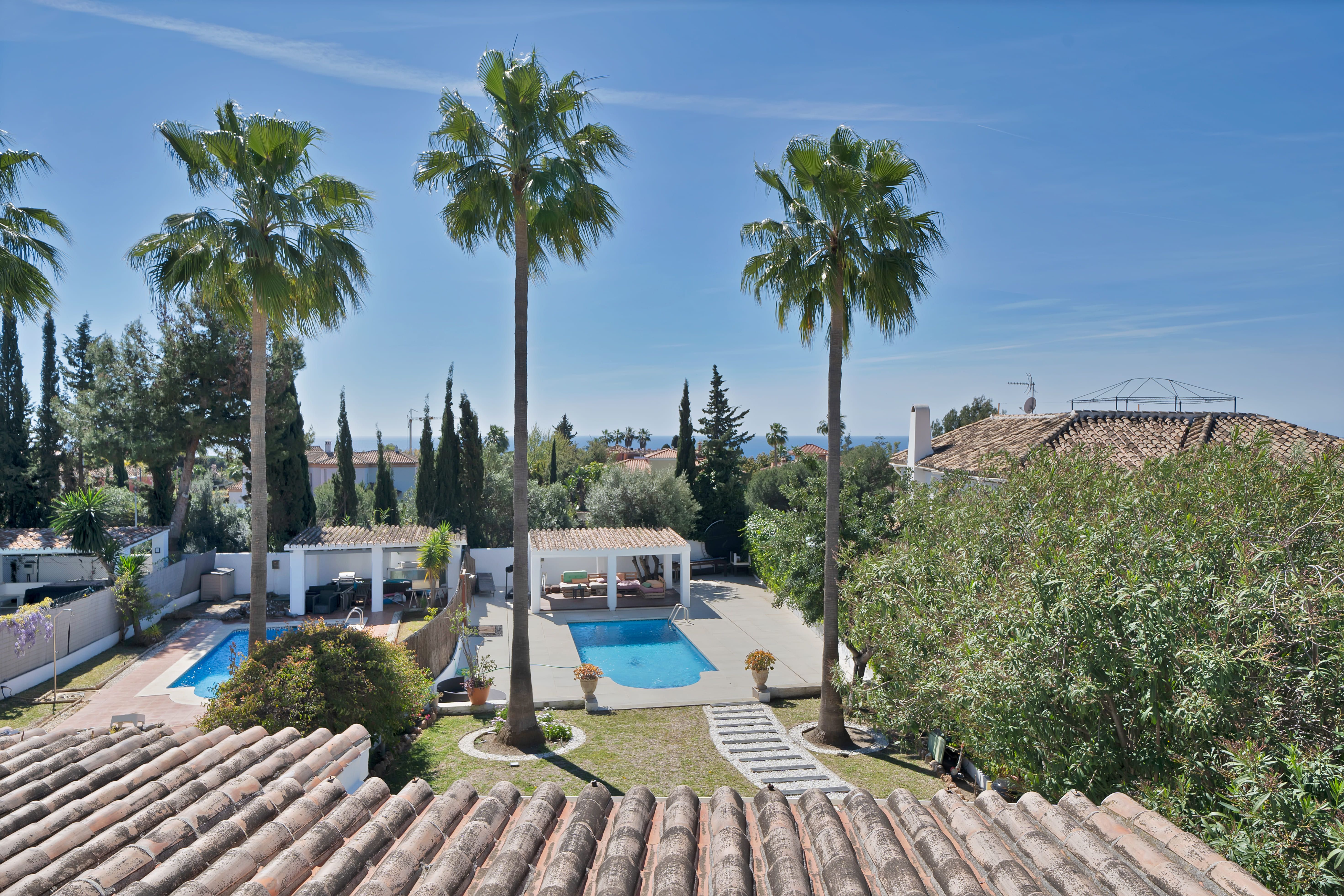 Jardí de Casa adosada en venda en Marbella amb Calefacció, Jardí privat i Terrassa