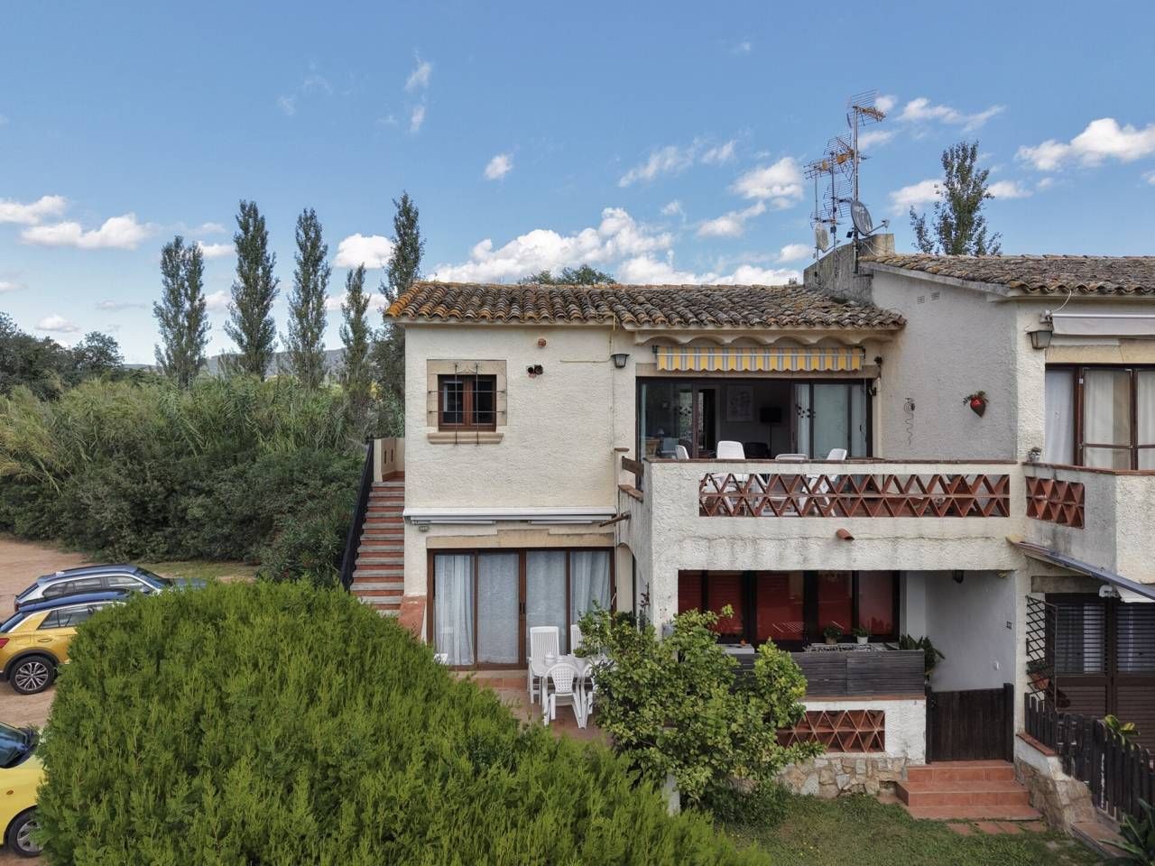 Exterior view of Flat for sale in Santa Cristina d'Aro  with Heating, Terrace and Furnished