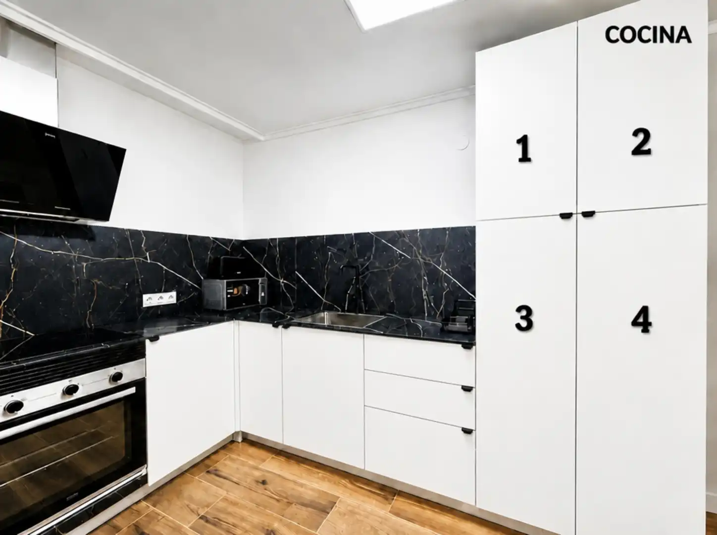 Cocina de Piso para compartir en Elche / Elx con Terraza, Amueblado y Horno