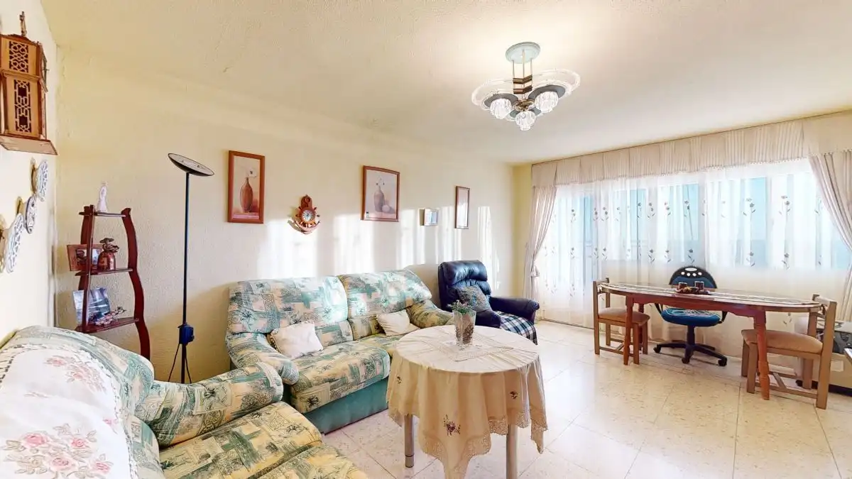 Sala de estar de Casa o chalet en venta en Hornachos con Aire acondicionado, Terraza y Trastero