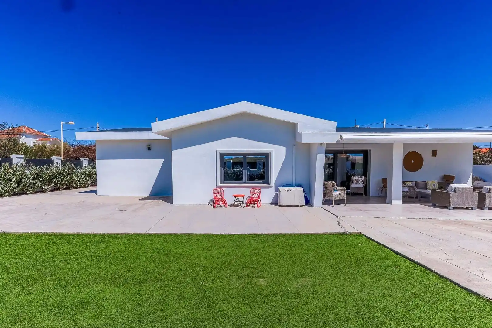 Vista exterior de Casa o chalet en venta en Punta Umbría con Aire acondicionado, Calefacción y Jardín privado