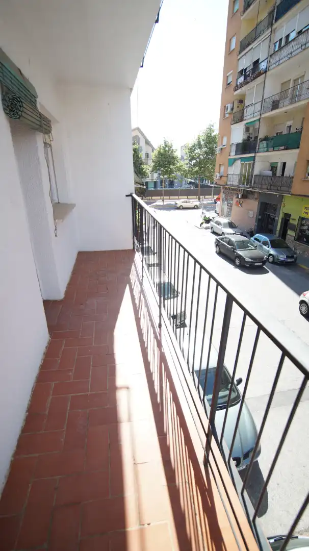 Terraza de Piso de alquiler en Badajoz con Amueblado, Horno y Lavadora