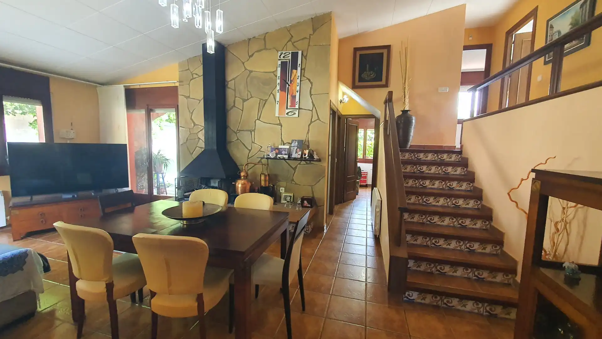 Comedor de Casa o chalet en venta en Santa Maria de Palautordera con Calefacción, Terraza y Trastero