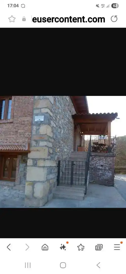 Vista exterior de Casa o xalet en venda en Rasines amb Balcó