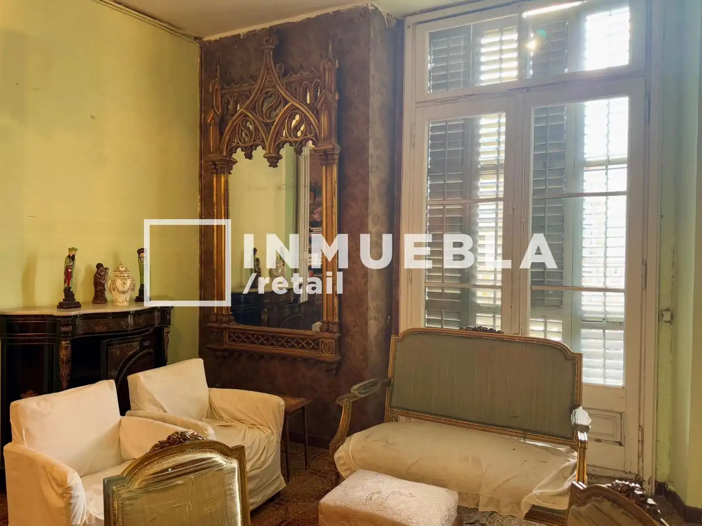 Esszimmer von Wohnung zum Verkauf in Barcelona mit Heizung, Terrasse und Balkon