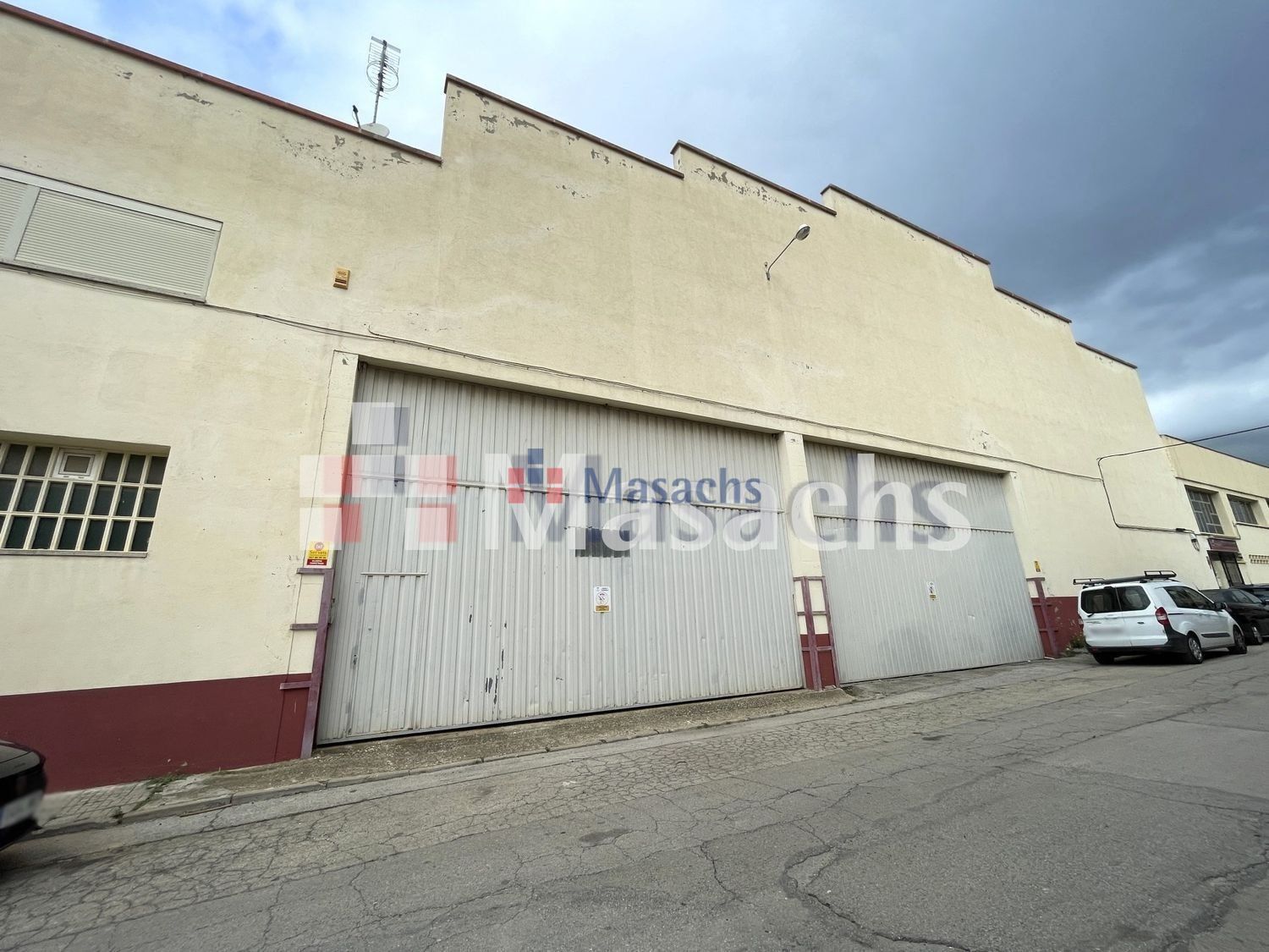 Vista exterior de Nau industrial de lloguer en Viladecavalls