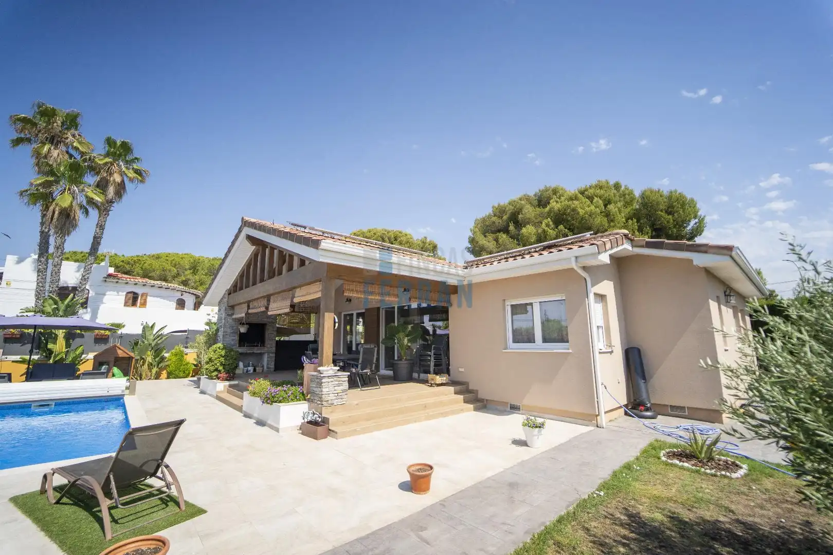 Jardín de Casa o chalet en venta en El Vendrell con Calefacción, Parquet y Terraza