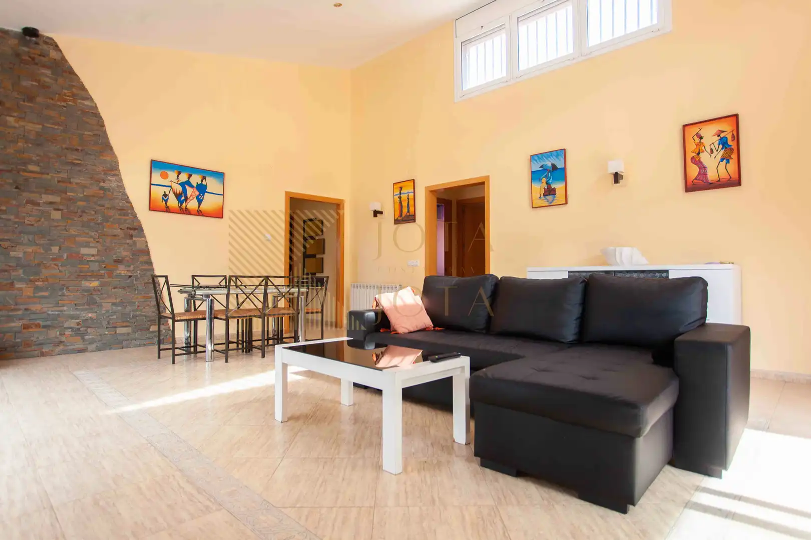 Sala d'estar de Casa o xalet en venda en Lloret de Mar amb Calefacció, Jardí privat i Terrassa
