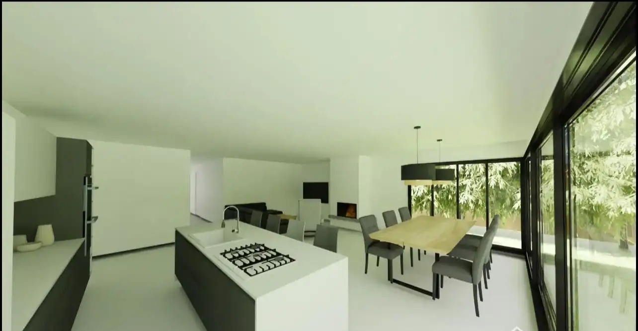Küche von Haus oder Chalet zum Verkauf in Sant Cugat del Vallès mit Klimaanlage, Heizung und Privatgarten