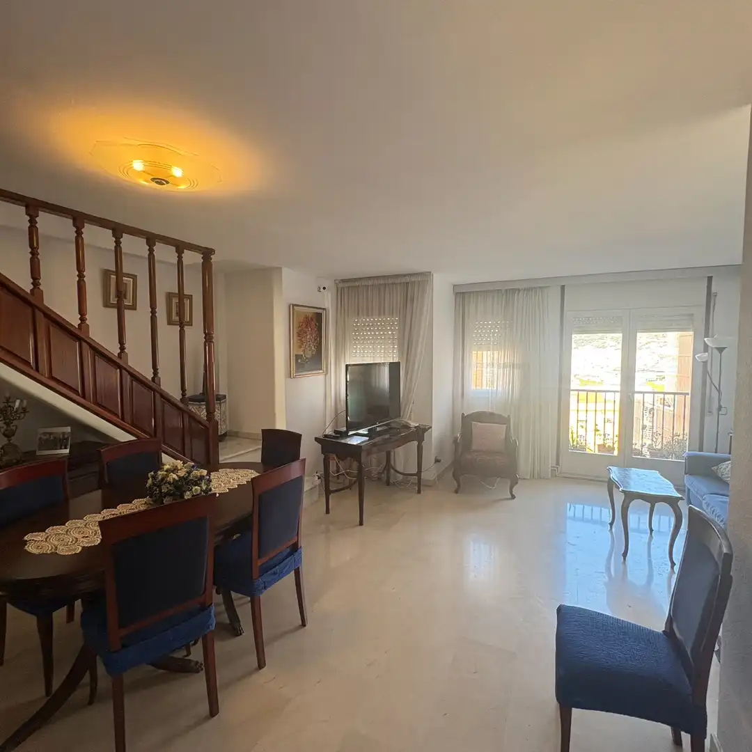 Living room of Attic for sale in Badalona  with Air Conditioner, Heating and Terrace