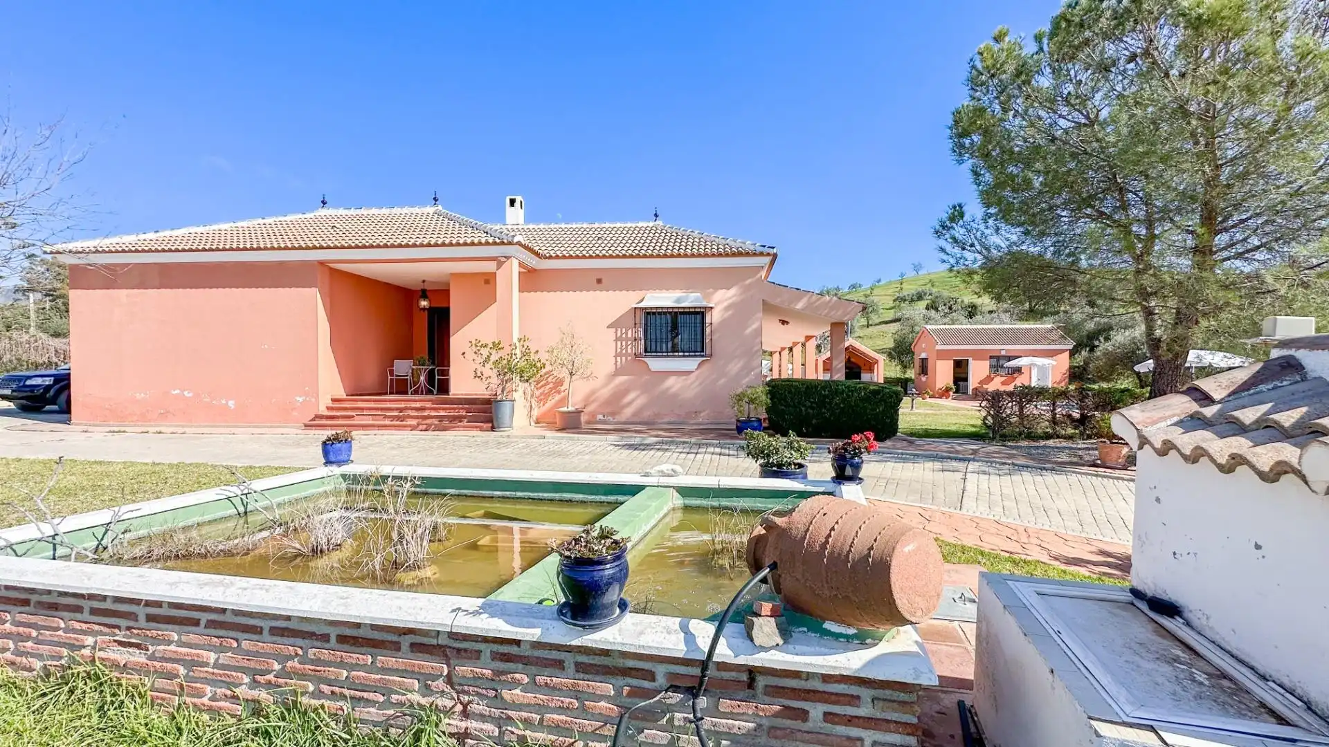 Garden of Houses for sale in Almogía  with Air Conditioner, Private garden and Terrace
