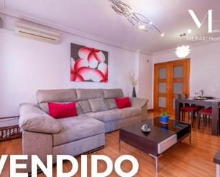 Living room of Flat for sale in  Almería Capital  with Air Conditioner, Heating and Terrace