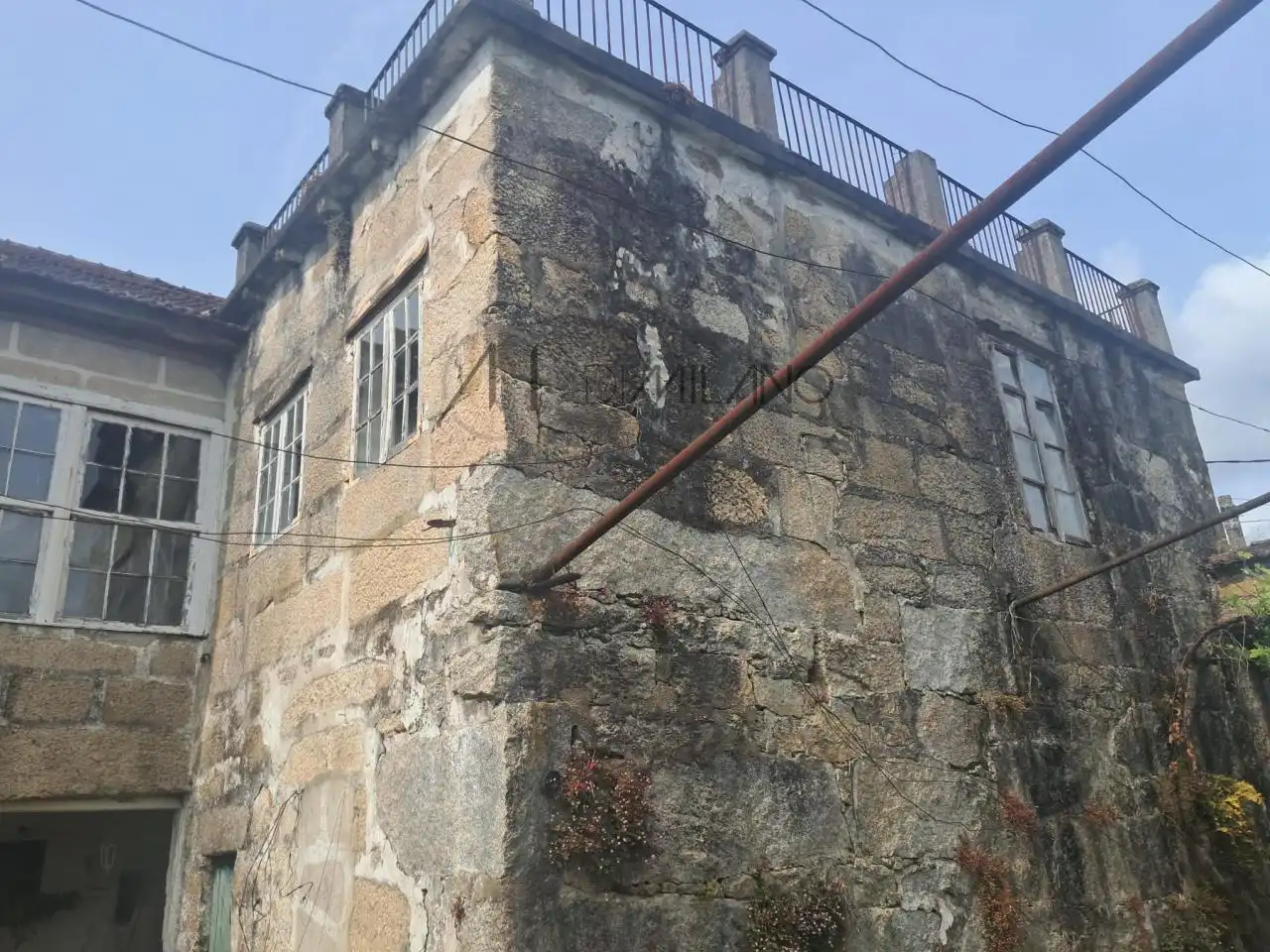 Exterior view of Houses for sale in Salvaterra de Miño  with Private garden