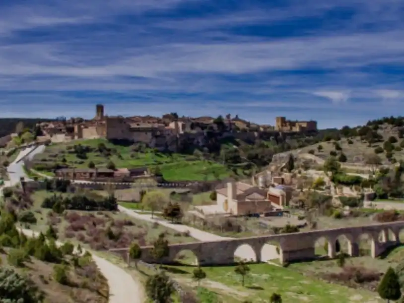 Vista exterior de Casa o chalet en venta en Sepúlveda
