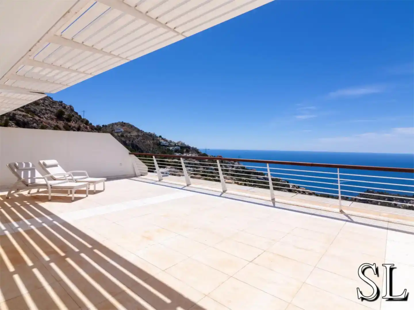 Terrace of Flat for sale in Altea  with Air Conditioner and Swimming Pool