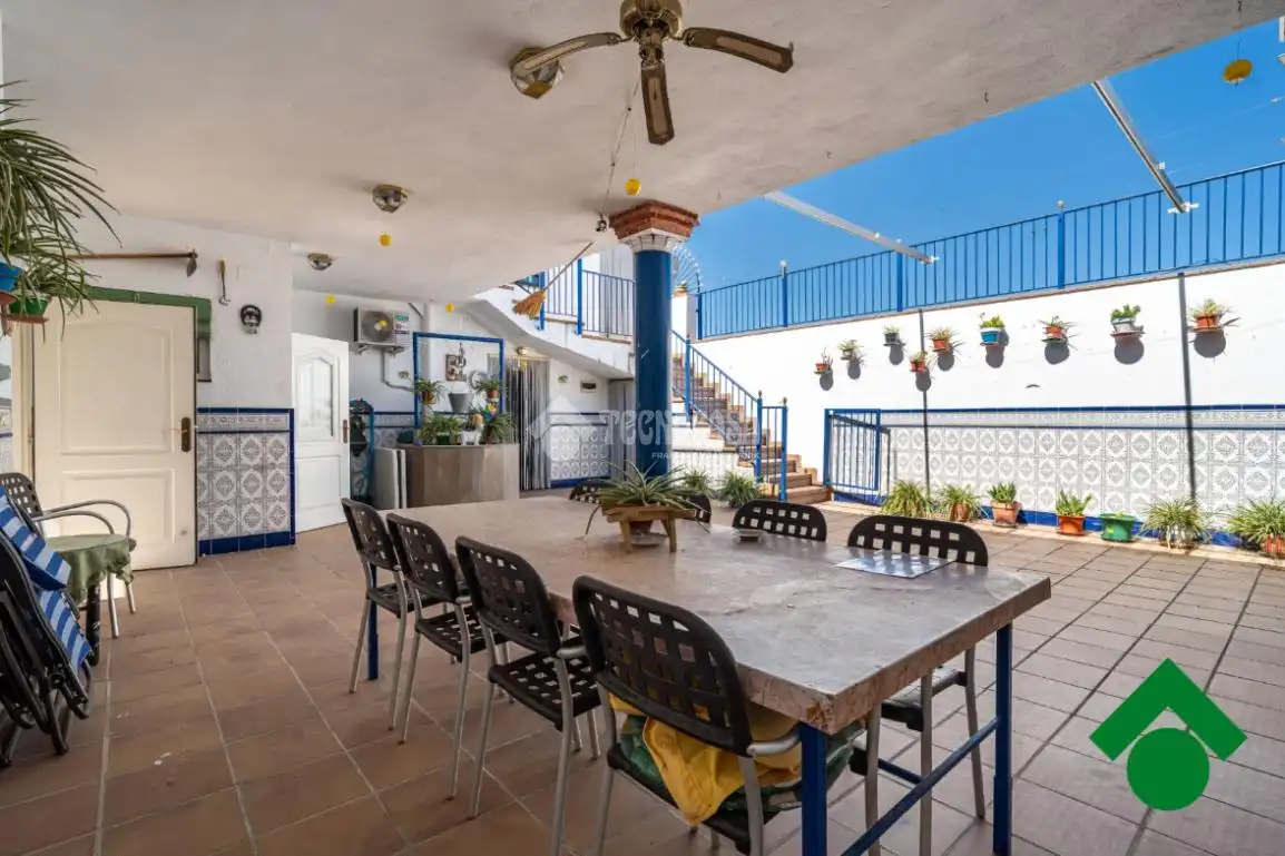 Terraza de Finca rústica en venta en Santa Fe con Aire acondicionado