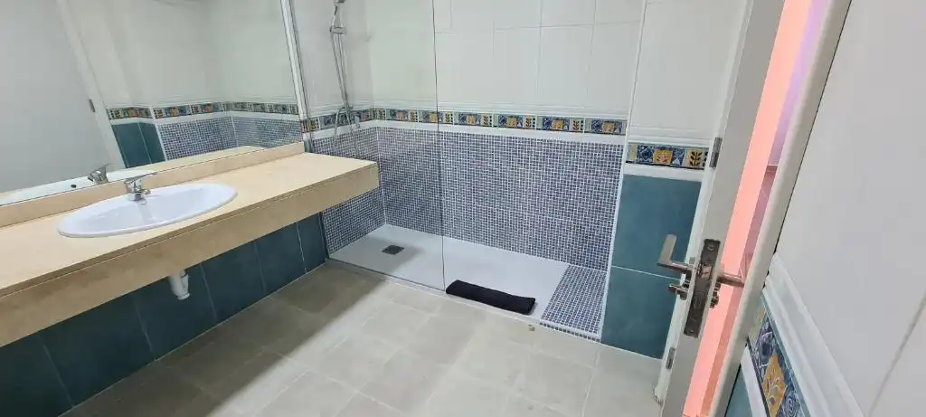 Bathroom of Flat for sale in La Oliva  with Terrace, Furnished and Oven