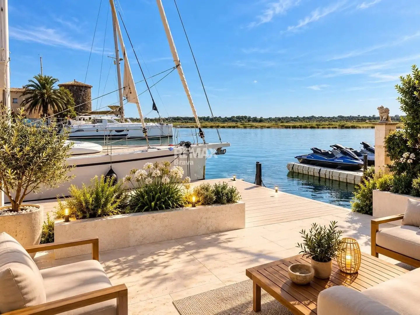 Terrace of Houses for sale in Roses  with Terrace and Swimming Pool