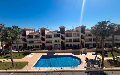 Exterior view of Apartment for sale in Orihuela  with Swimming Pool, Furnished and Internet