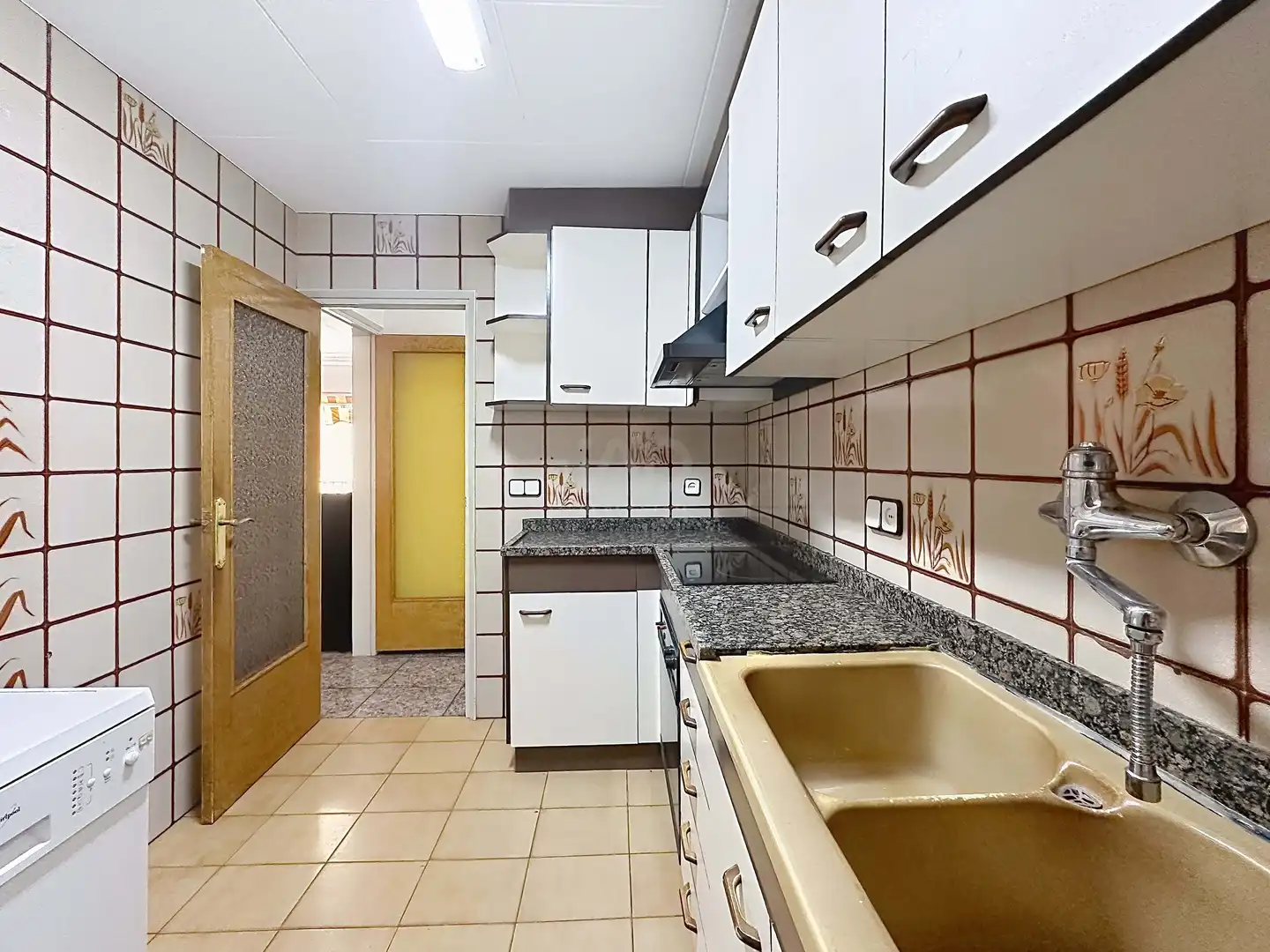 Kitchen of Flat for sale in Terrassa  with Heating