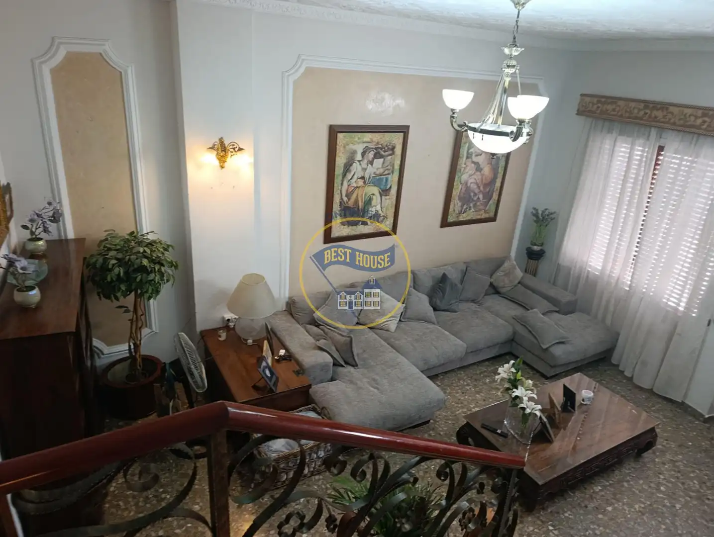 Sala de estar de Casa o chalet en venta en Ontinyent