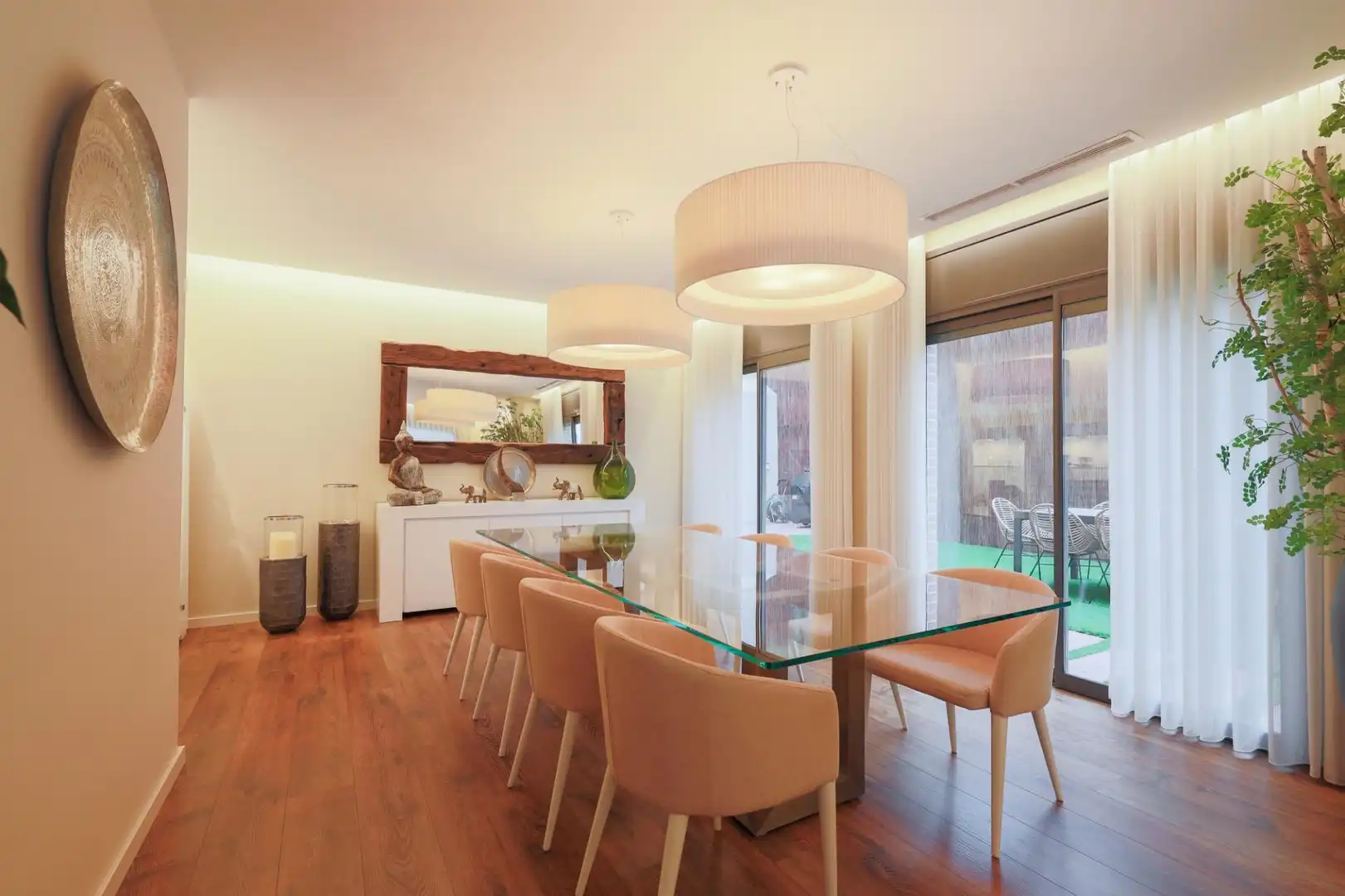 Comedor de Casa o chalet en venta en Vilassar de Dalt con Aire acondicionado, Calefacción y Jardín privado