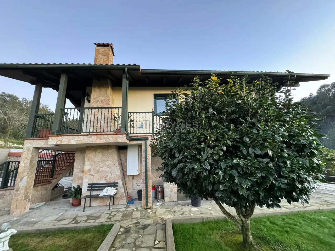Vista exterior de Casa o chalet en venta en Redondela con Calefacción, Jardín privado y Terraza