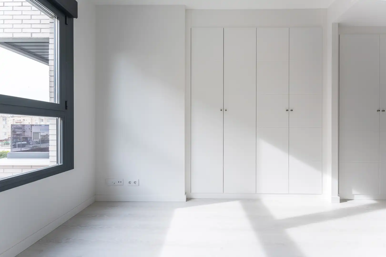 Bedroom of Flat for sale in Málaga  with Parquet flooring, Terrace and Storage room