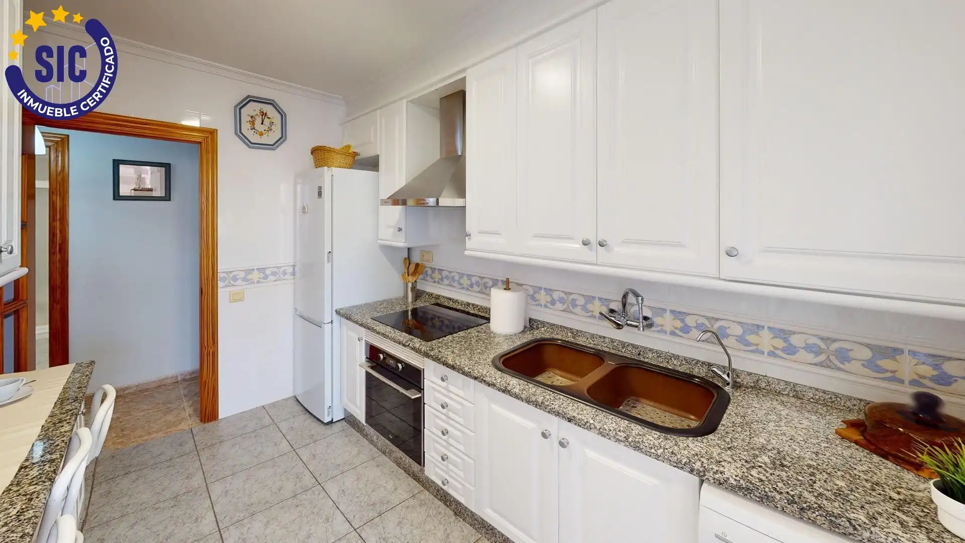 Cocina de Apartamento en venta en Benicasim / Benicàssim con Jardín privado, Terraza y Trastero