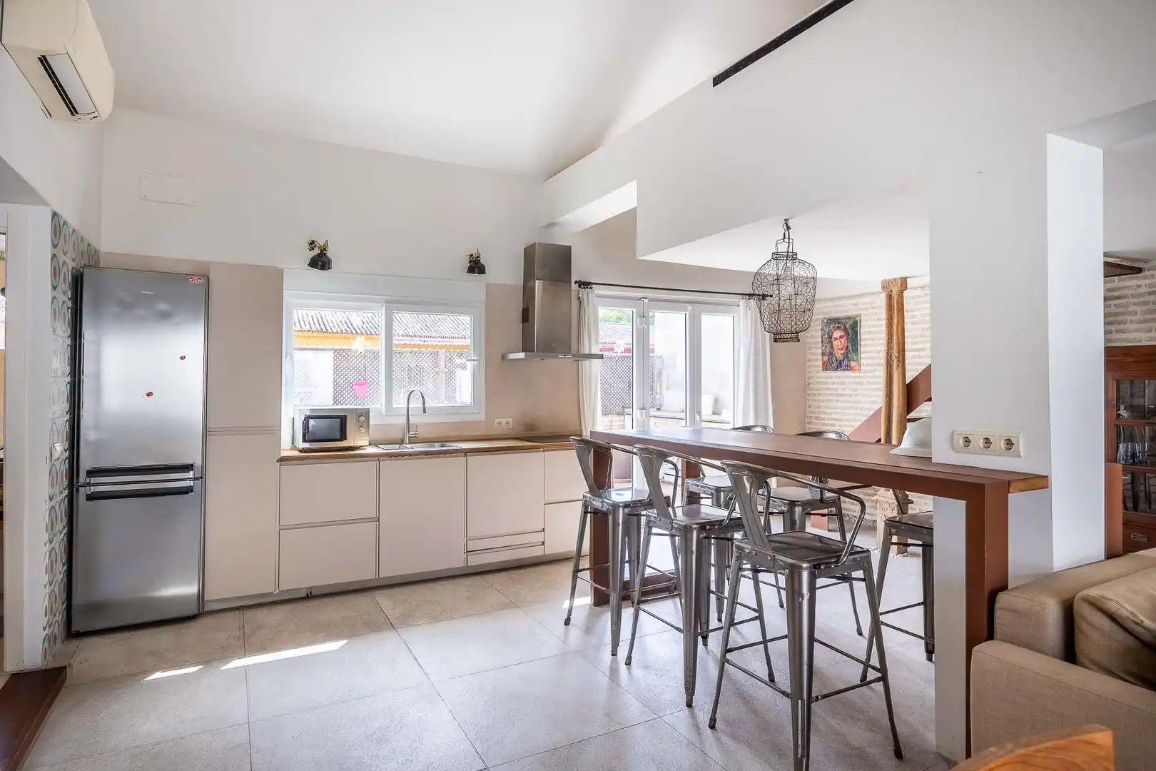 Kitchen of Duplexes for rent in Sevilla  with Air Conditioner, Heating and Terrace