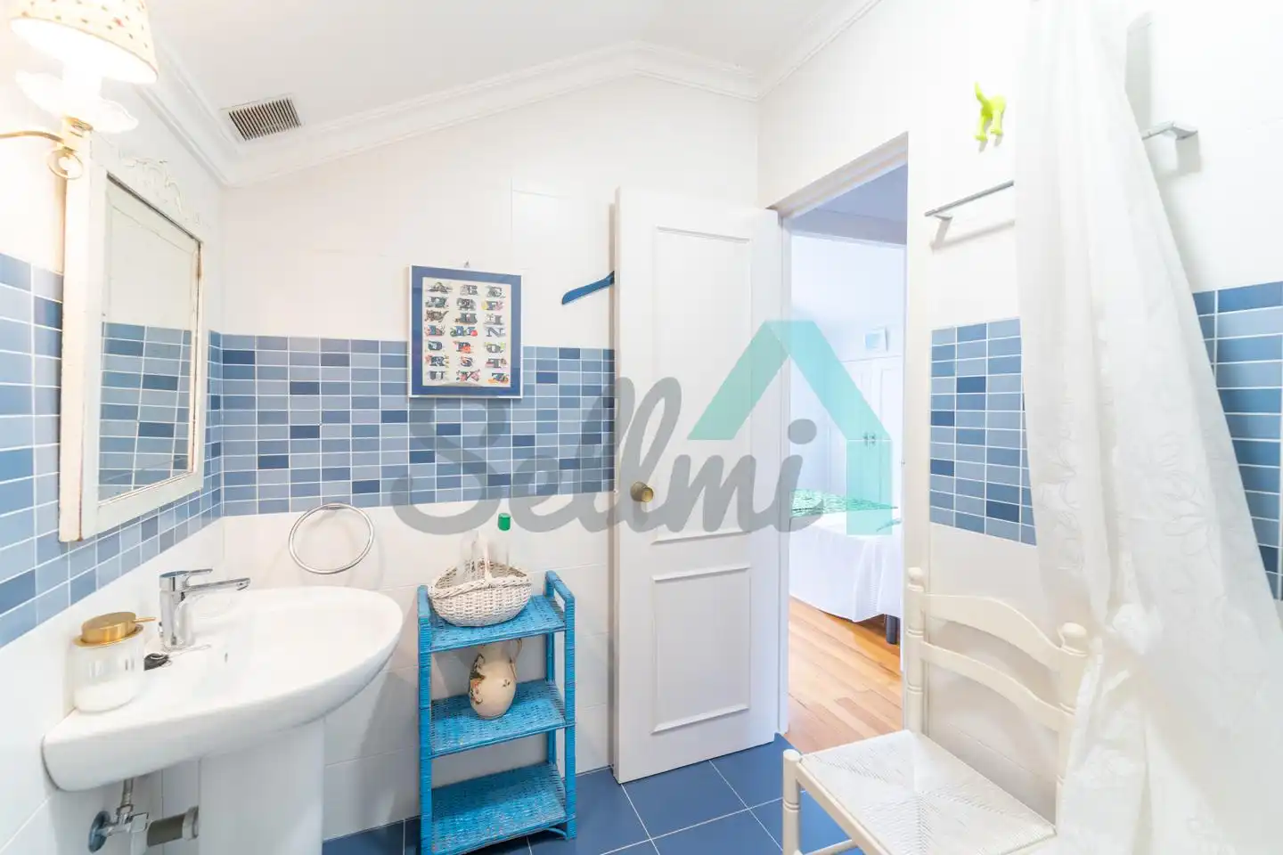 Baño de Casa o chalet de alquiler en Ribadesella con Jardín privado, Parquet y Terraza