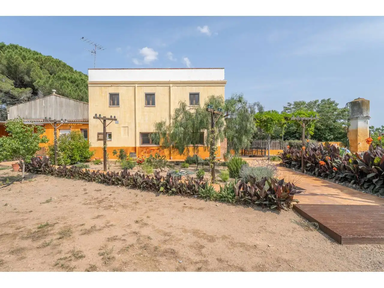 Vista exterior de Finca rústica en venta en Reus con Jardín privado, Terraza y Piscina