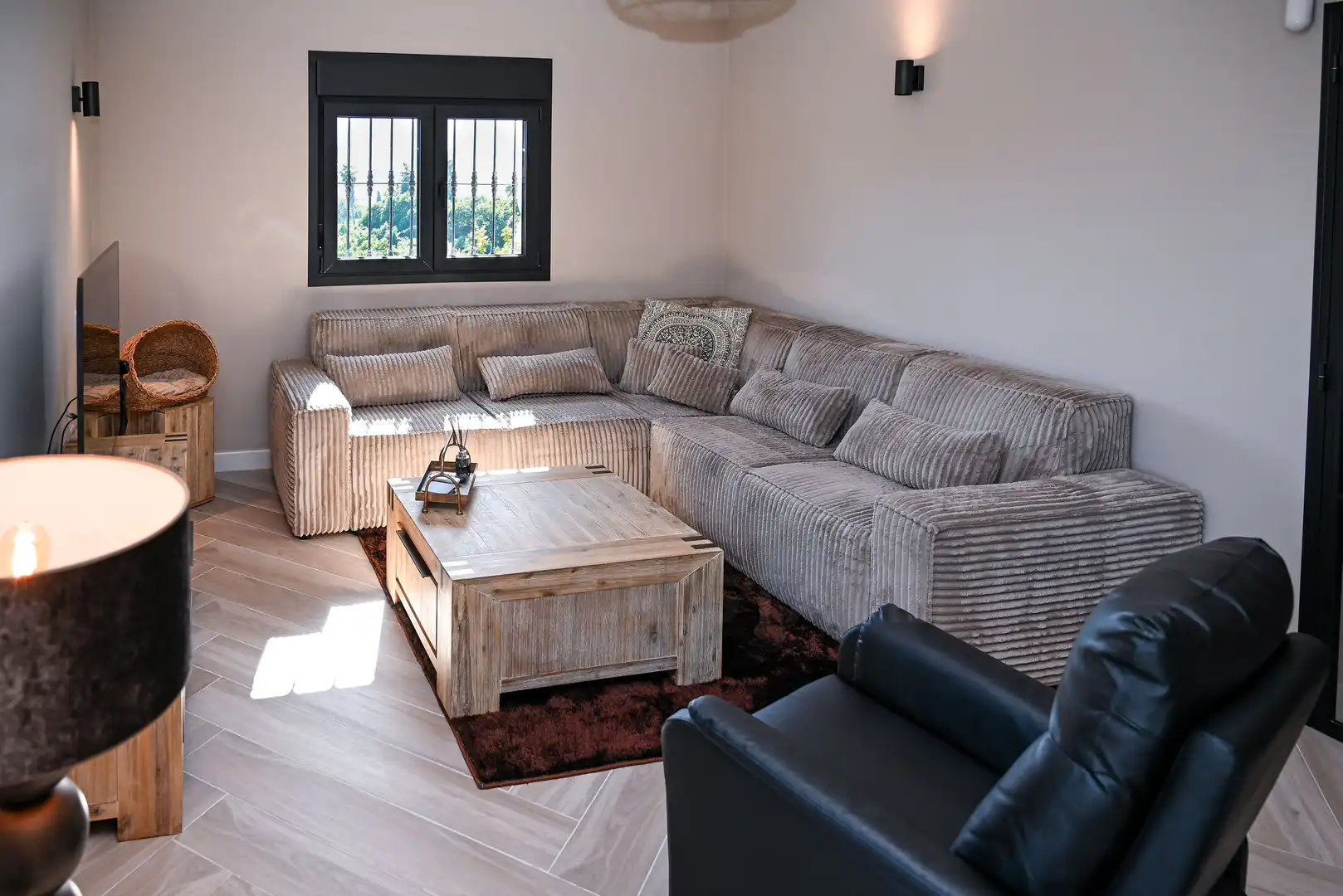 Sala d'estar de Casa o xalet en venda en Alhaurín de la Torre amb Aire condicionat, Calefacció i Terrassa