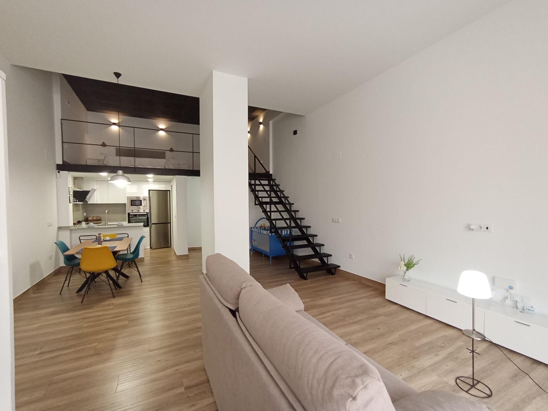 Living room of Planta baja for sale in Alicante / Alacant  with Air Conditioner and Alarm