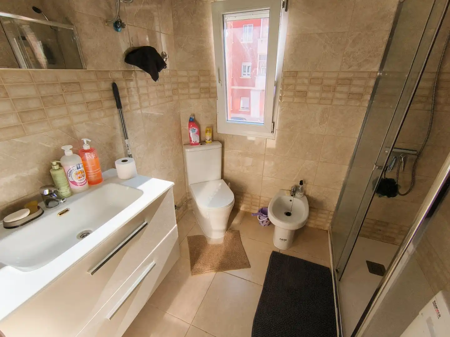 Bathroom of Flat for sale in Venta de Baños  with Heating, Terrace and Furnished