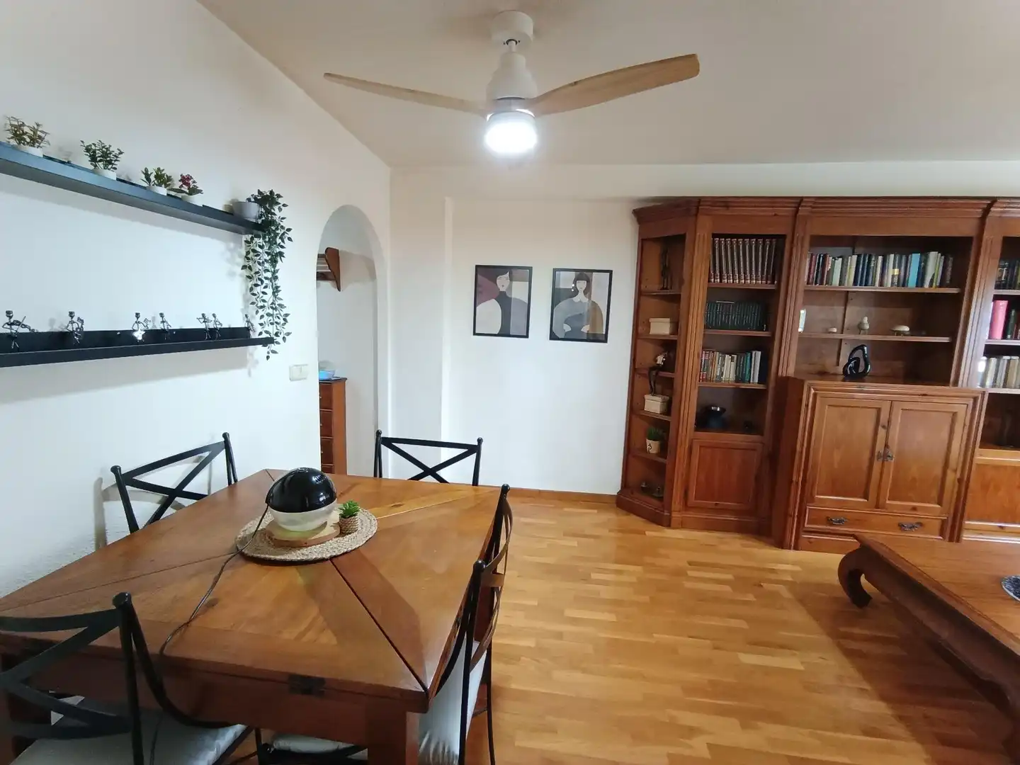 Comedor de Piso en venta en Murcia con Aire acondicionado, Parquet y Amueblado