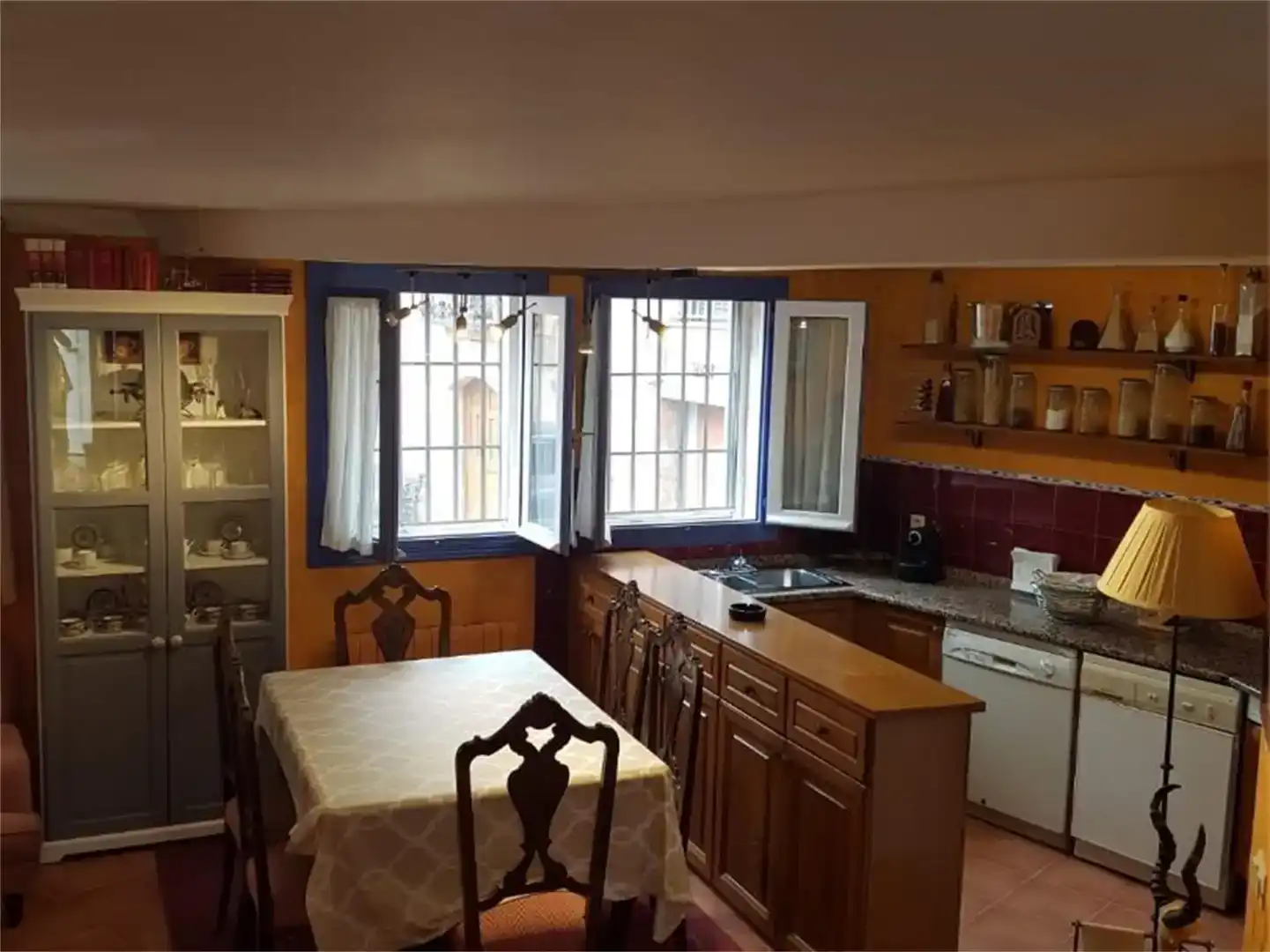 Cuina de Finca rústica en venda en Retortillo de Soria amb Moblat, Forn i Rentadora