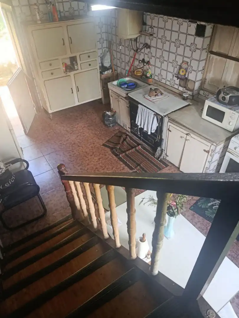 Cuina de Finca rústica en venda en Pravia amb Jardí privat, Moblat i Forn