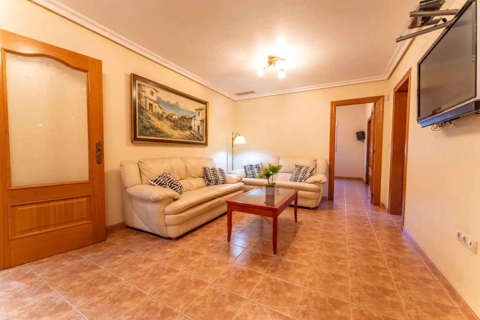 Sala de estar de Casa o chalet en venta en Elche / Elx con Aire acondicionado, Jardín privado y Terraza