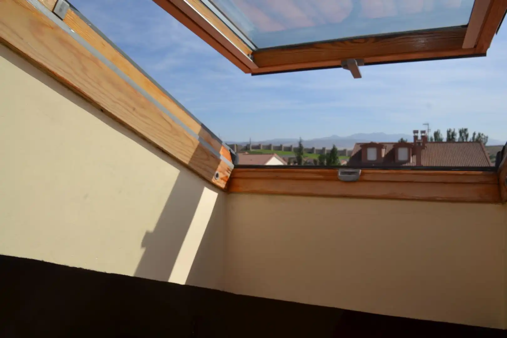 Terrasse von Dachboden zur Miete in Ávila mit Möbliert