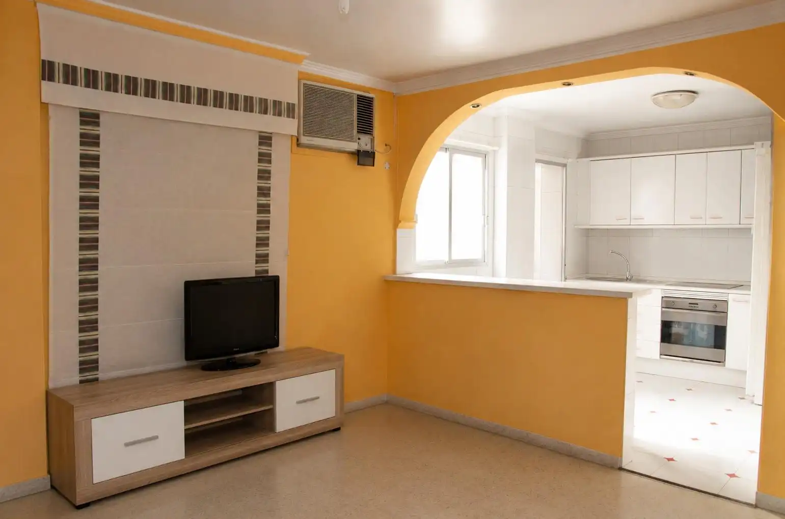 Sala de estar de Piso en venta en Málaga con Jardín privado, Terraza y Amueblado