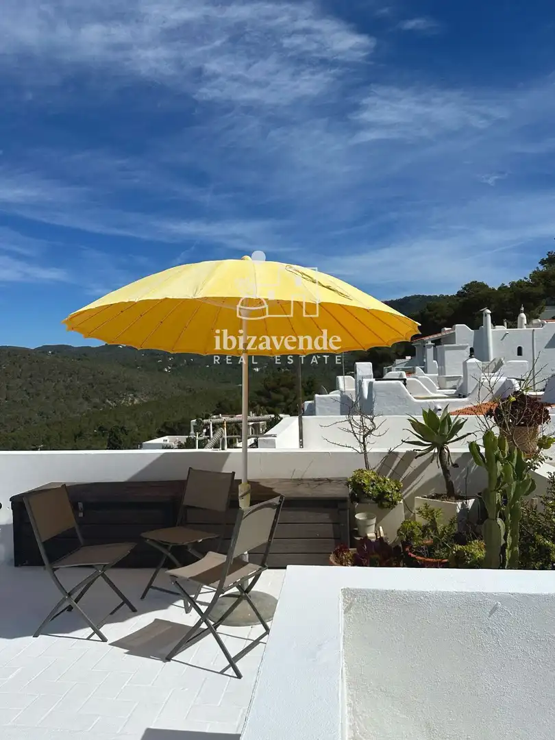 Terrasse von Wohnung zur Miete in Sant Josep de sa Talaia mit Klimaanlage, Terrasse und Möbliert