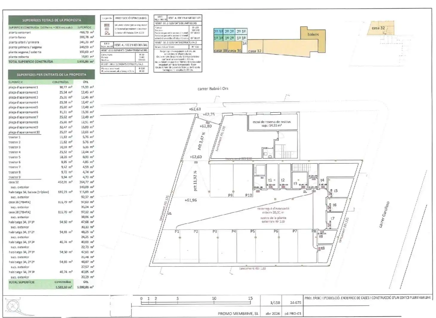Maisonette zum Verkauf in Badalona mit Klimaanlage, Heizung und Privatgarten