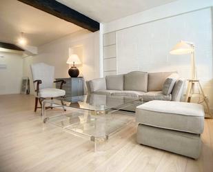 Living room of Flat to rent in  Madrid Capital  with Furnished, Oven and Washing machine