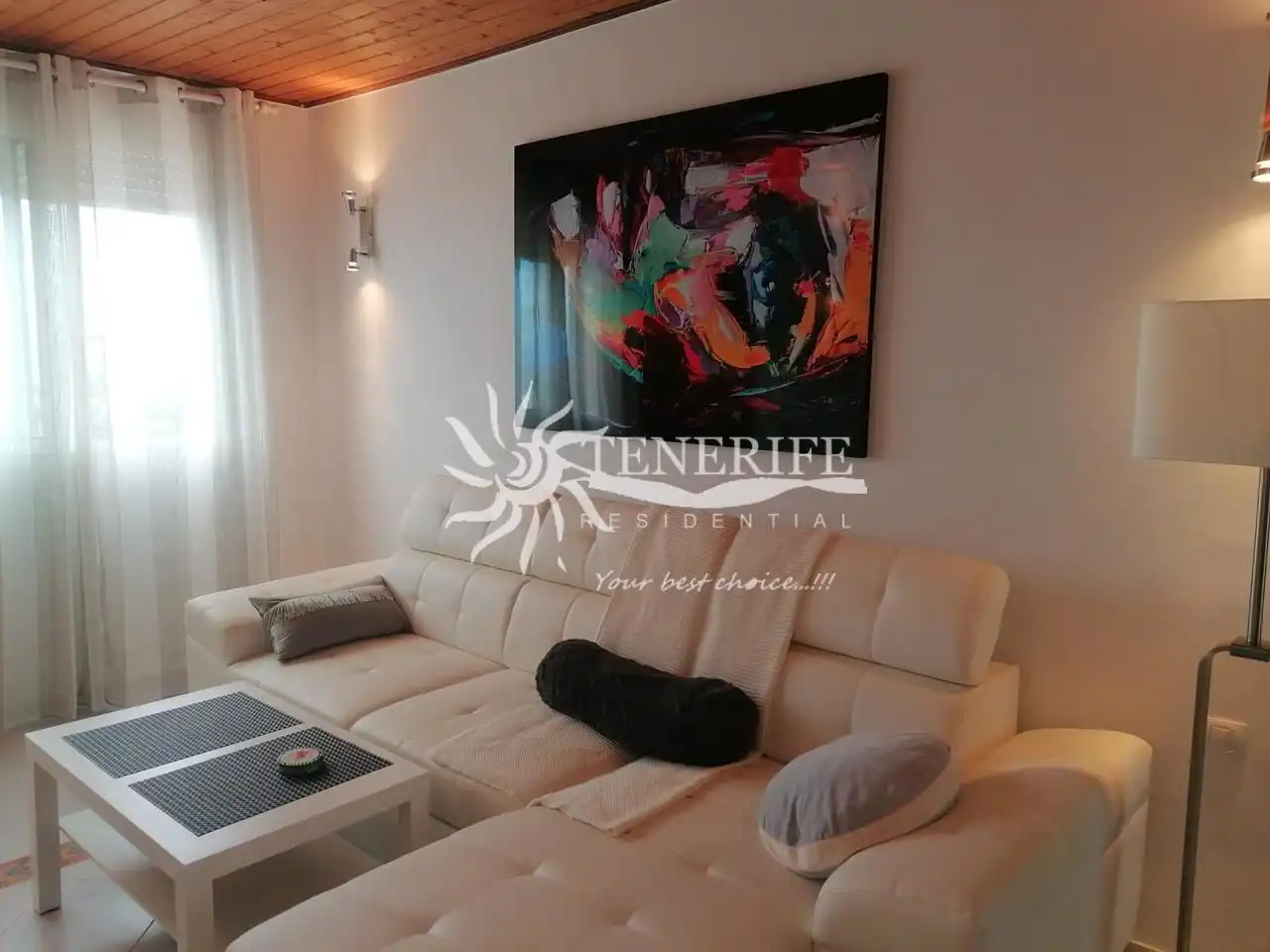 Sala de estar de Planta baja en venta en Adeje con Terraza y Amueblado