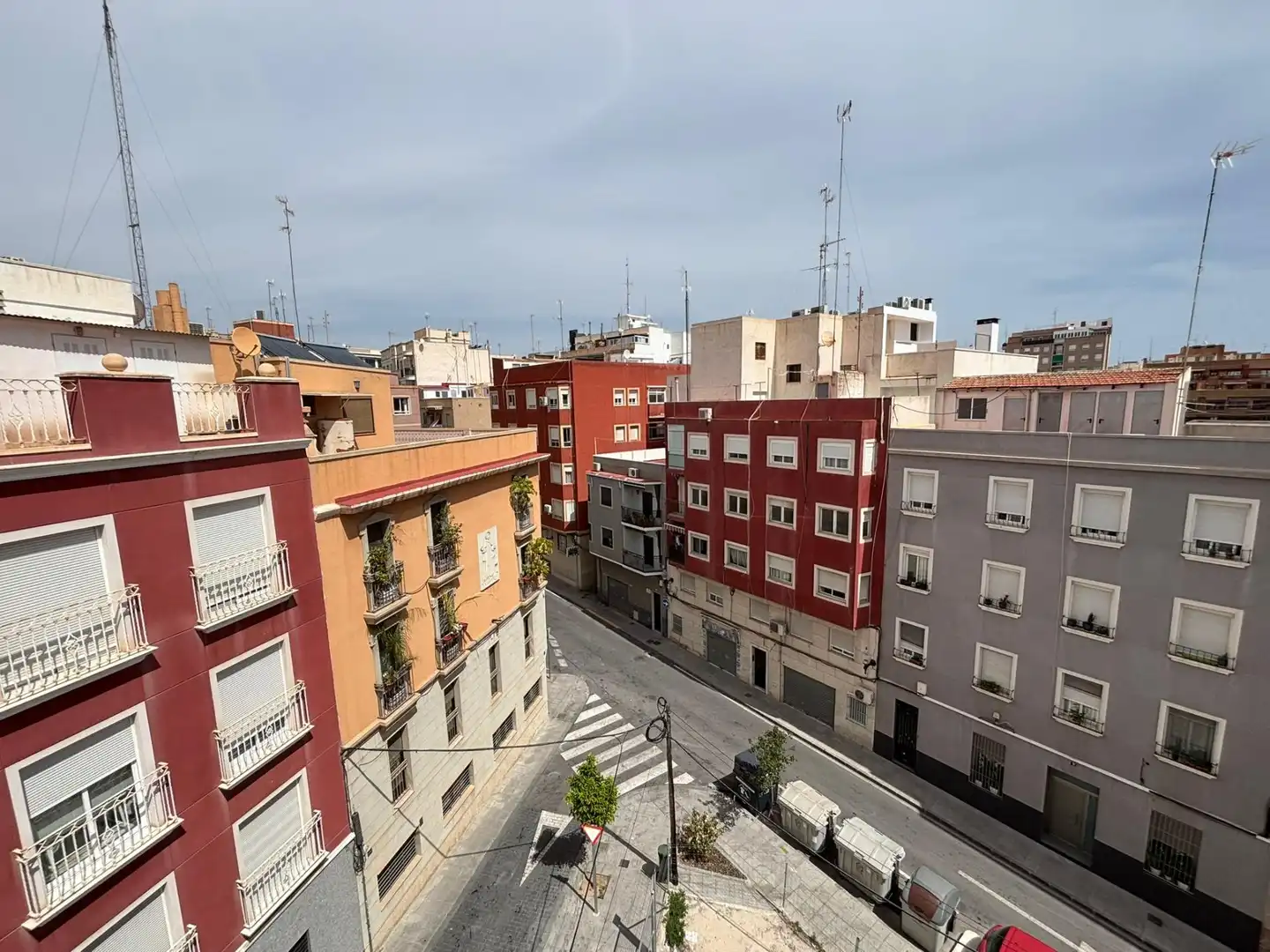 Exterior view of Flat for sale in Elche / Elx  with Air Conditioner, Parquet flooring and Terrace